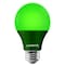 Luxrite A19 LED Light Bulbs 8W (60W Equivalent) Green Colored Bulbs Non-Dimmable E26 Base LR21492-1PK - alternate 1